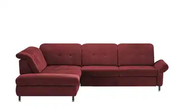 Lounge Collection Ecksofa Sally links Rot Grundfunktion