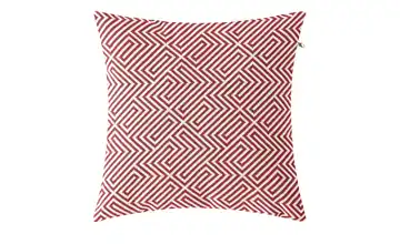 Lounge Collection Kissen Sally Rot (Rot-Silbergrau)