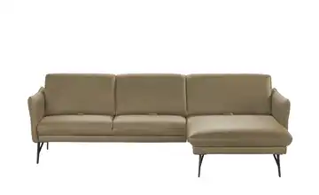 himolla Ecksofa Leder 1928 rechts Cappuccino