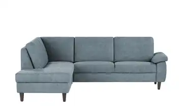 Diva Ecksofa Diva edelstahlfarben links