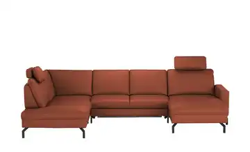 meinSofa Wohnlandschaft Grace Rot links