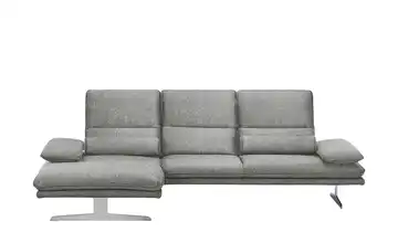 W.SCHILLIG Ecksofa 16777 Broadway Grundfunktion Grau links