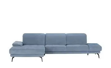 Lounge Collection Ecksofa Tessa Blue (Blau) links Erweiterte Funktion