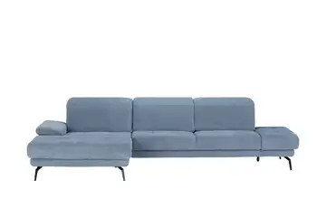 Lounge Collection Ecksofa Tessa Blue (Blau) links Grundfunktion