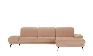 Lounge Collection Ecksofa Tessa Siena (Rosa-Orange) rechts Grundfunktion
