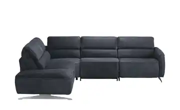 Musterring Ecksofa MR260 Dunkelblau links Erweiterte Funktion