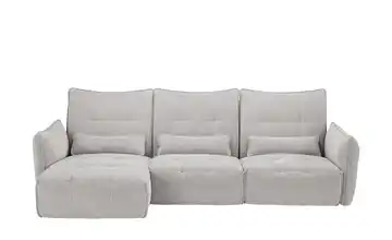 Ecksofa Jeaneva Grau links Grau