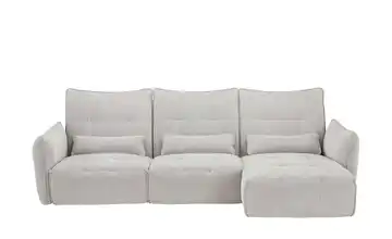 Ecksofa Jeaneva rechts Grau