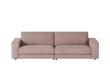 VIVA Sofa Cord Sila Rosa 64 cm 250 cm