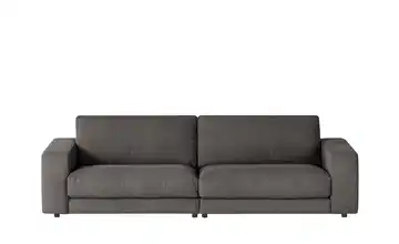 VIVA Sofa Cord Sila Dark Grey (Anthrazit) 64 cm 250 cm
