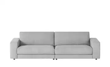 VIVA Sofa Cord Sila Grey (Grau) 64 cm 290 cm