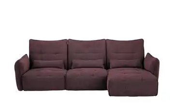 Ecksofa Jeaneva rechts Burgund