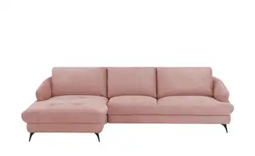 switch Ecksofa Futuro Apricot (Rosa) links ohne