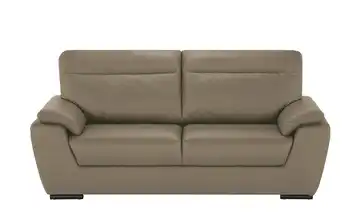 Sofa aus Leder Brandy II Stone (Braun-Grau) 2