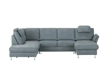 Mein Sofa bold Wohnlandschaft Veit Ice (Blau-Grau) links Erweiterte Funktion