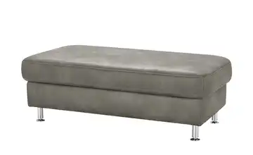 Mein Sofa bold XXL Hocker Veit Platin (Hellgrau) Erweiterte Funktion