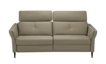 meinSofa Sofa 3-Sitzig Cedrik Stone (Grau) Grundfunktion