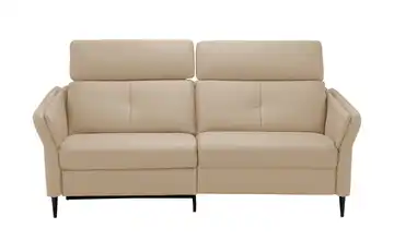 meinSofa Sofa 3-Sitzig Cedrik Linen (Hellbraun) Erweiterte Funktion