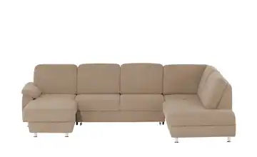 meinSofa Wohnlandschaft Oliver rechts Braun ohne