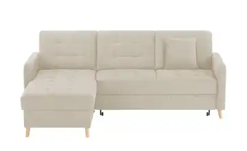 Ecksofa mit Schlaffunktion Venus Beige links