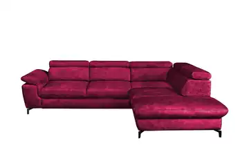 switch Ecksofa Alegra rechts Erweiterte Funktion Bordeauxrot