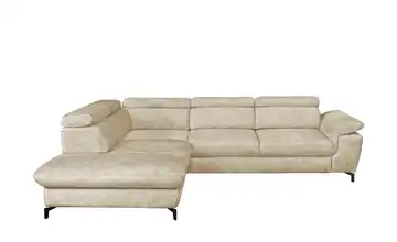 switch Ecksofa Alegra links Erweiterte Funktion Beige