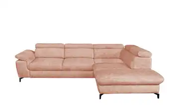 switch Ecksofa Alegra rechts Grundfunktion Lachs