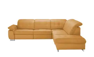 Lounge Collection Ecksofa Inka Curry (Gelb) rechts Grundfunktion