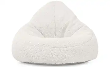 KONSIMO Sitzsack Cremeweiß