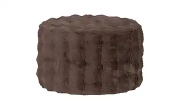 WOOOD Pouf 36 cm Braun