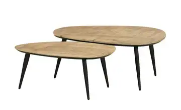 Couchtisch 2er-Set XL Dortmund Mango (Nachbildung)