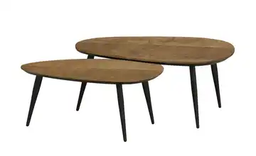 Couchtisch 2er-Set XL Dortmund Teak (Nachbildung)