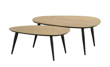 Couchtisch 2er-Set XL Dortmund Eiche (Nachbildung)