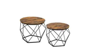 Couchtisch 2er-Set Braun