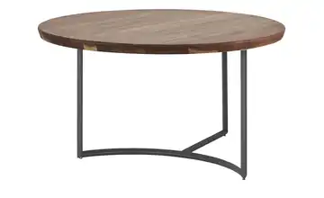 Couchtisch Hesel 42 cm Nussbaum Basaltgrau