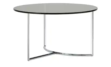 Couchtisch Hesel 41 cm Grau verchromt