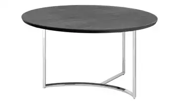 Couchtisch Hesel Dunkelgrau verchromt Höhe ca. 42 cm