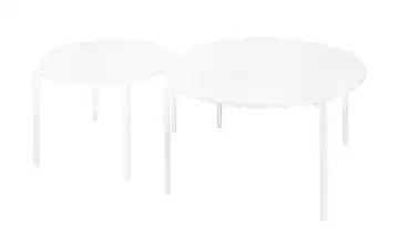 Couchtisch 2er Set Galeotto Weiß