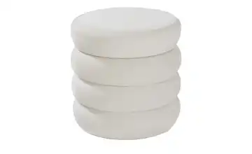 Polsterhocker Viconovo Creme