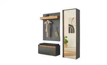 Garderobenkombination Anthrazit