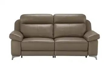 Wohnwert Sofa 3-sitzig mit elektrischer Relaxfunktion Arianna Dunkelbraun