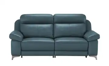 Wohnwert Sofa 3-sitzig mit elektrischer Relaxfunktion Arianna Petrol
