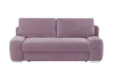 bobb Schlafsofa mit Boxspringpolsterung Viannie de Luxe Lila/Violett Cordstoff