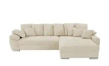 bobb Ecksofa Farina Cordstoff rechts Creme