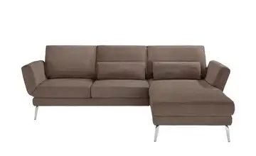 Jette Home Ecksofa Jette Wings Hellbraun rechts Erweiterte Funktion