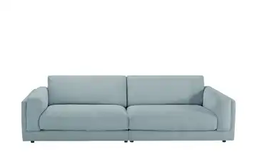 Jette Home Big Sofa aus Cord Rommy Hellblau