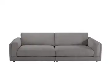 Jette Home Big Sofa aus Cord Rommy Dunkelgrau