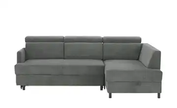 Ecksofa Fabienne Dunkelgrau rechts