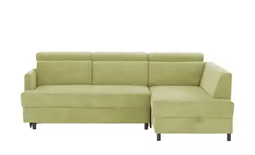 Ecksofa Fiore Apfelgrün rechts