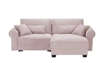 Ecksofa beidseitig montierbar Angelina klein Flamingo